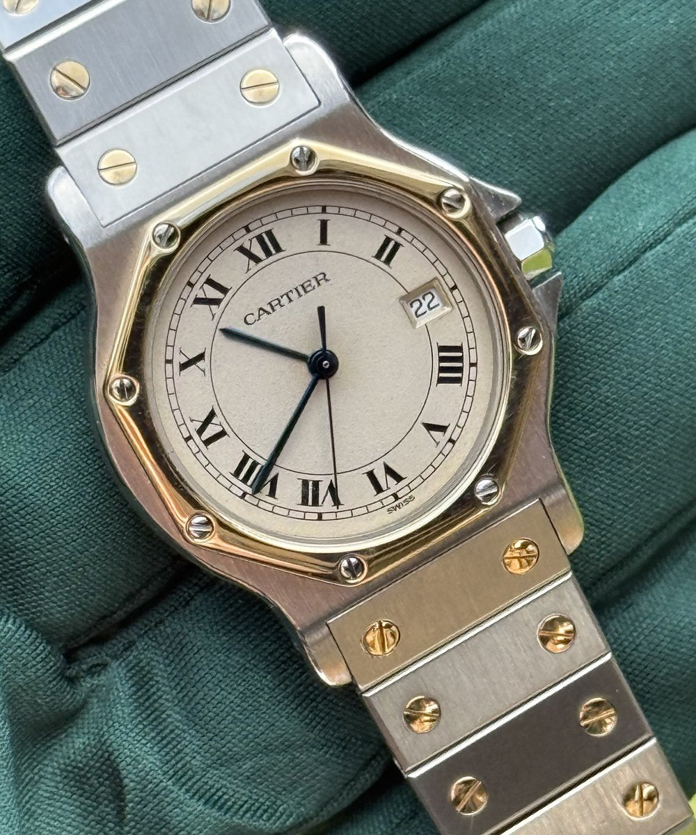 Cartier Santos 187902 - Ronde Gold Top condition