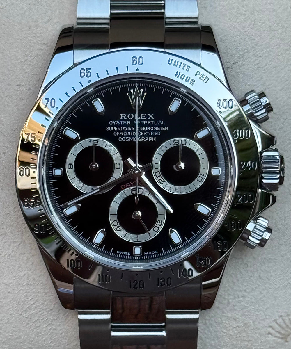 Rolex - Daytona - 116520 - 40 mm - Top Condition Full Set Casebacksticker