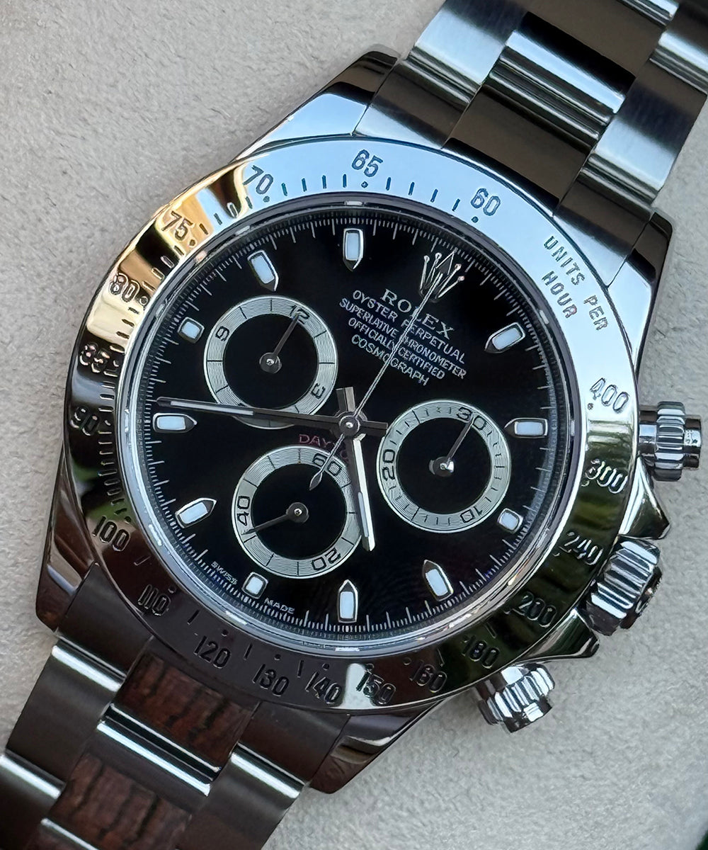 Rolex - Daytona - 116520 - 40 mm - Top Condition Full Set Casebacksticker
