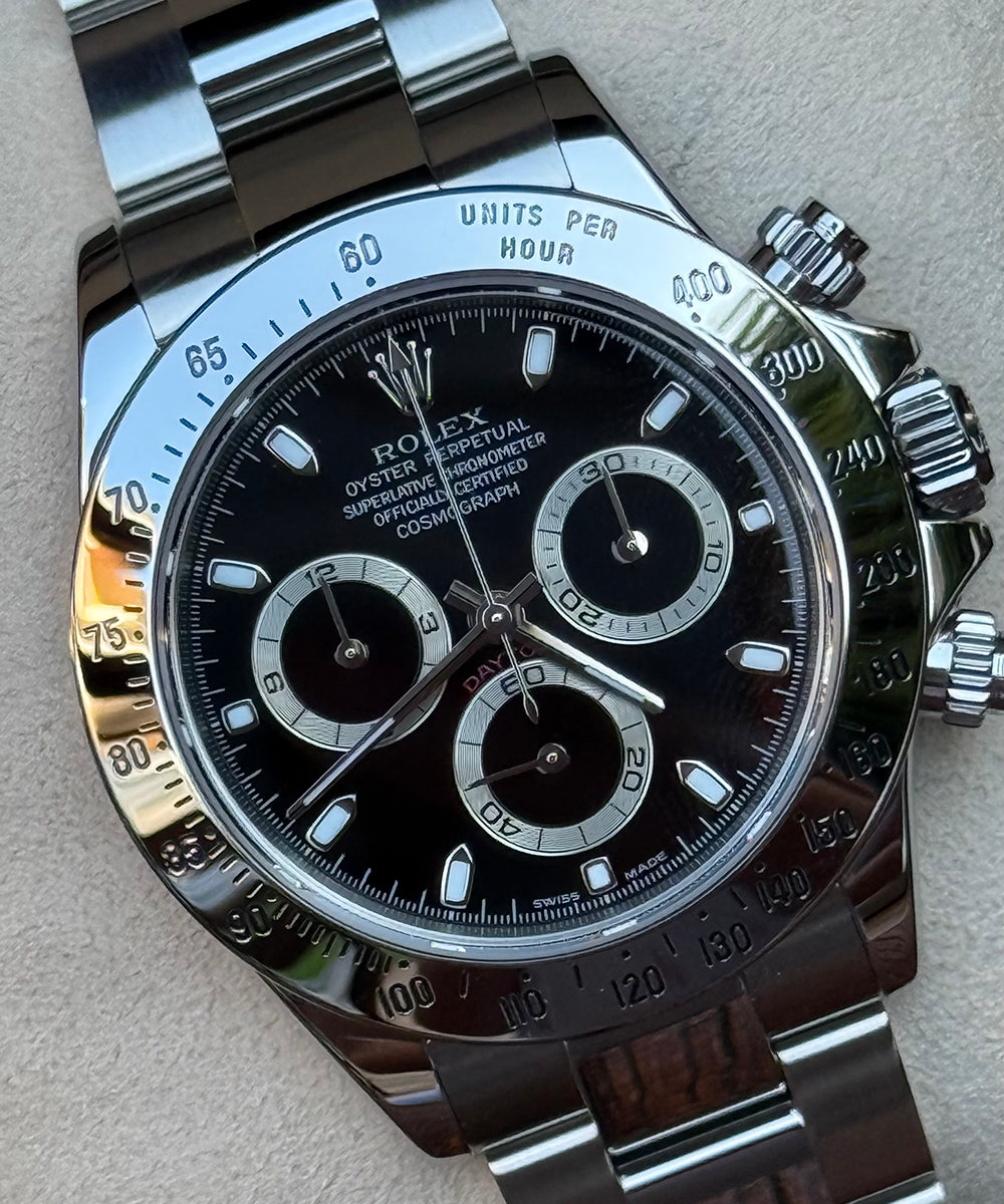 Rolex - Daytona - 116520 - 40 mm - Top Condition Full Set Casebacksticker