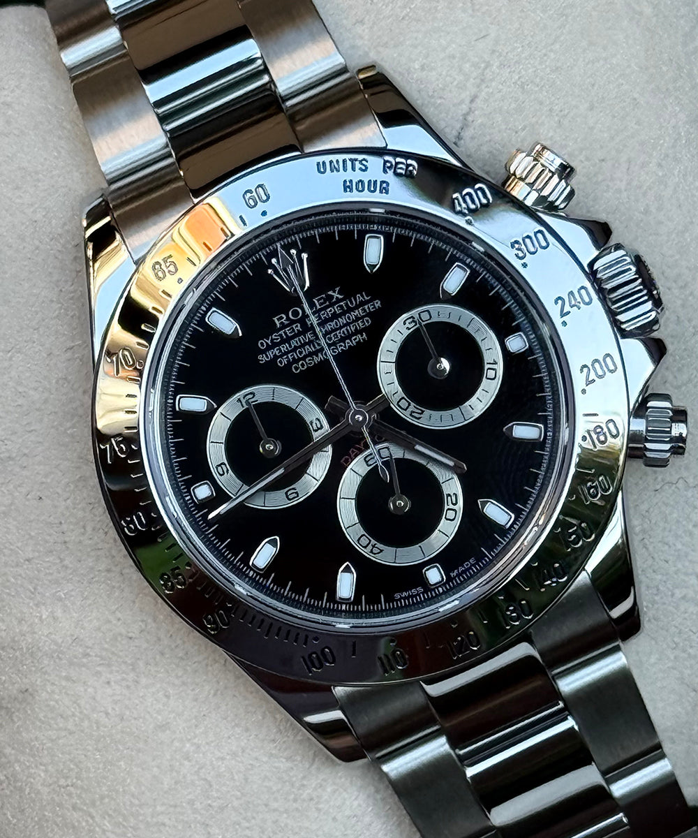 Rolex - Daytona - 116520 - 40 mm - Top Condition Full Set Casebacksticker