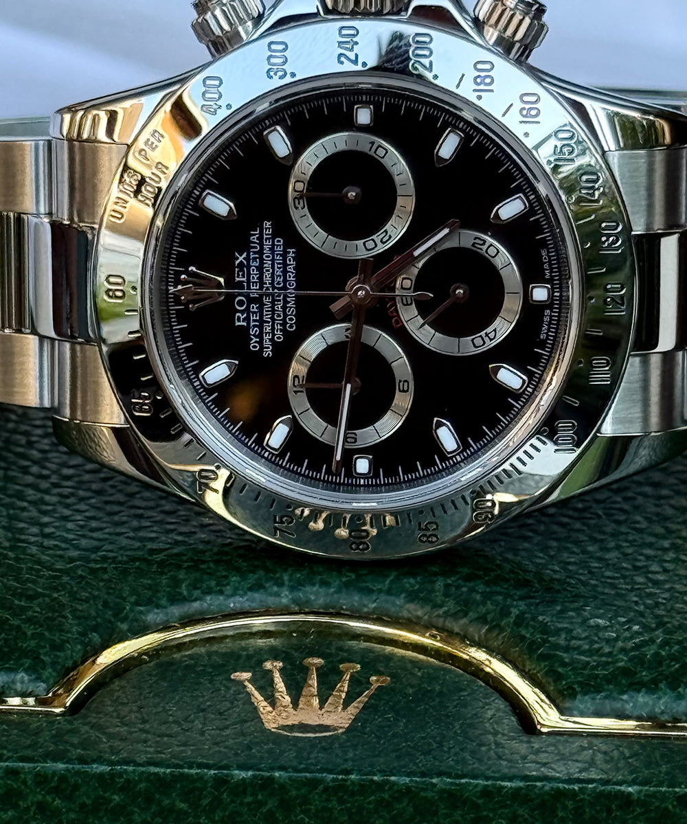 Rolex - Daytona - 116520 - 40 mm - Top Condition Full Set Casebacksticker