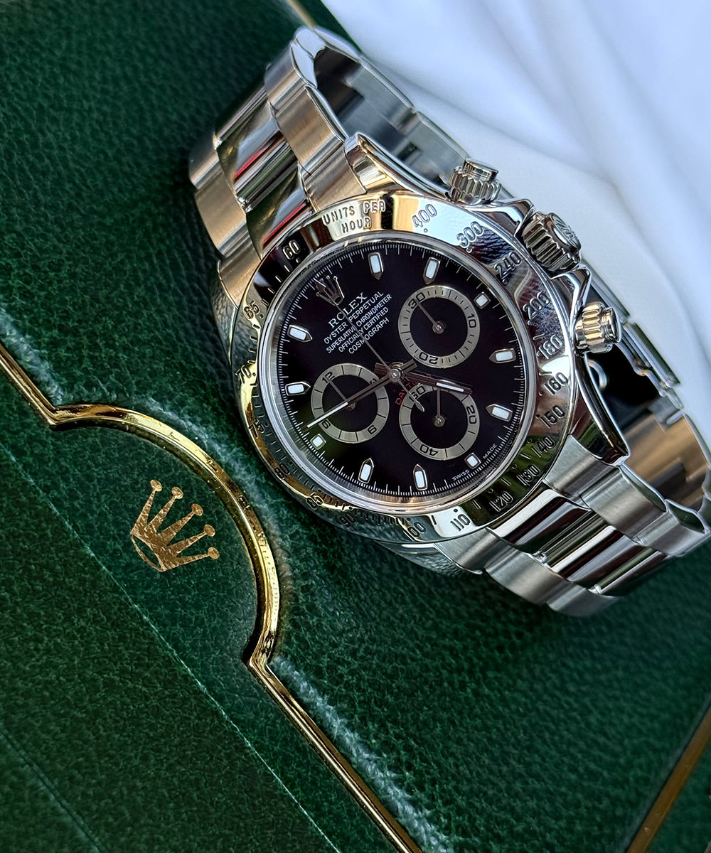 Rolex - Daytona - 116520 - 40 mm - Top Condition Full Set Casebacksticker