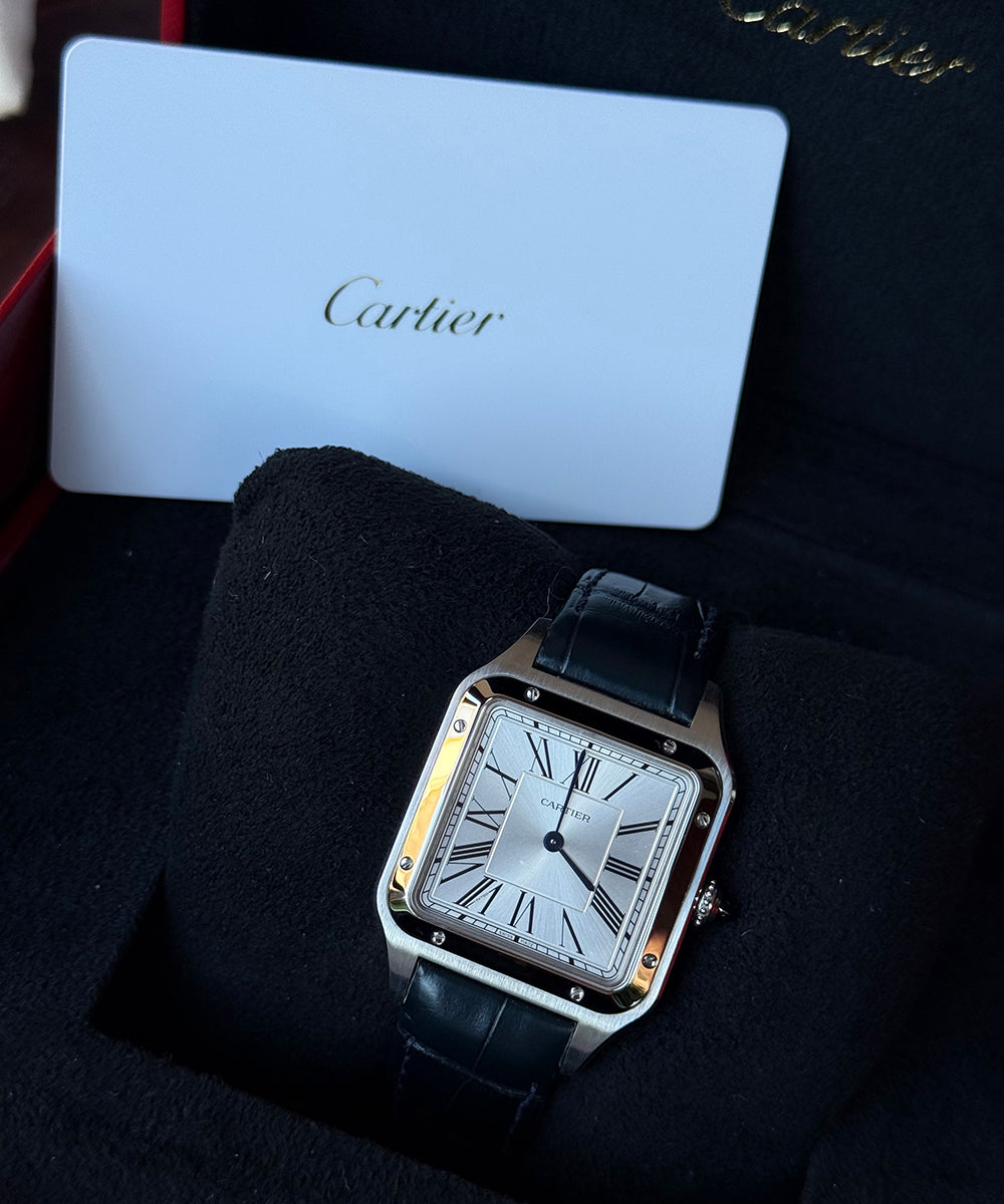 Cartier - Santos Dumont - WSSA0022 - Full Set like new 2024