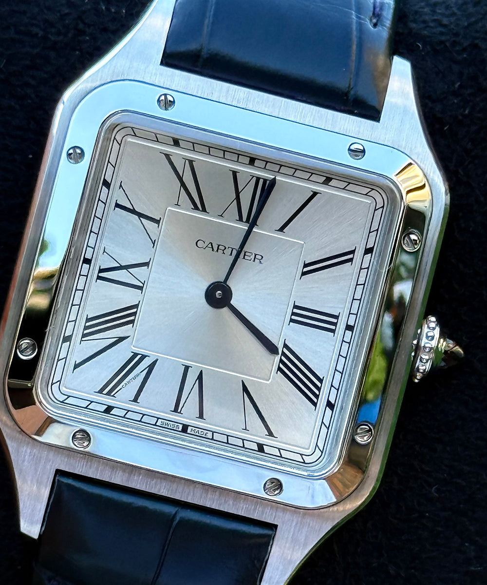 Cartier - Santos Dumont - WSSA0022 - Full Set like new 2024