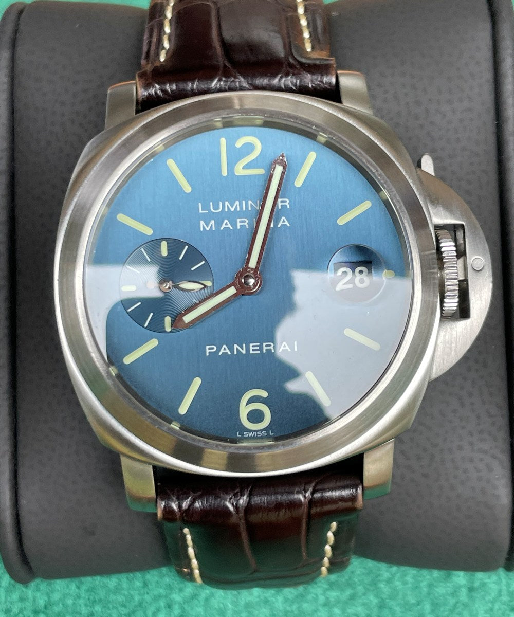 Panerai Luminor Marina - PAM 00070 - 40 mm - Blau