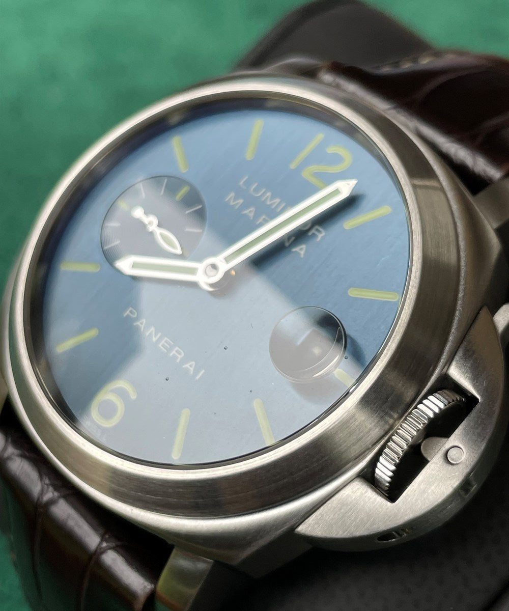 Panerai Luminor Marina - PAM 00070 - 40 mm - Blau