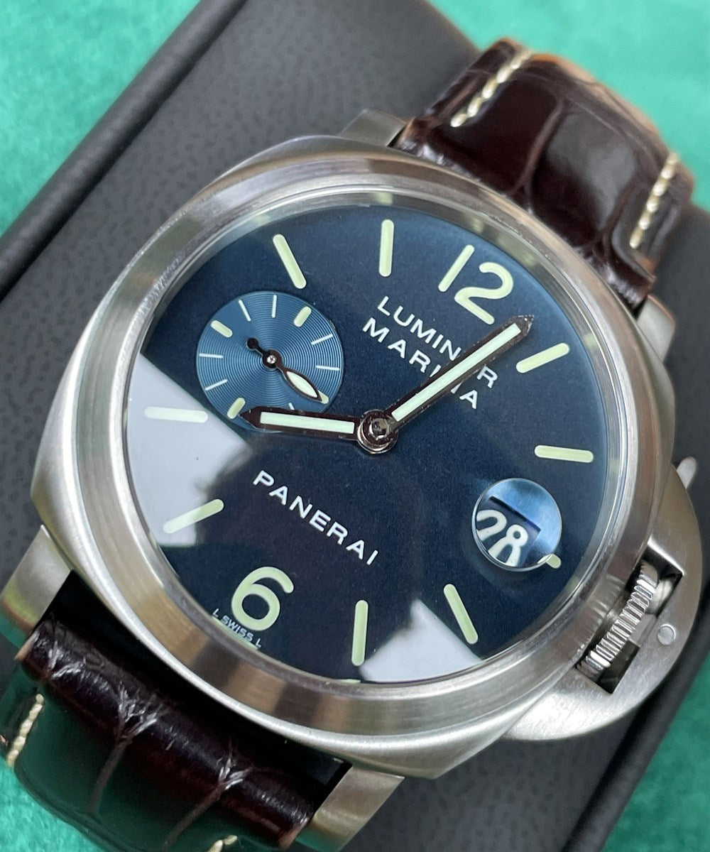Panerai Luminor Marina - PAM 00070 - 40 mm - Blau