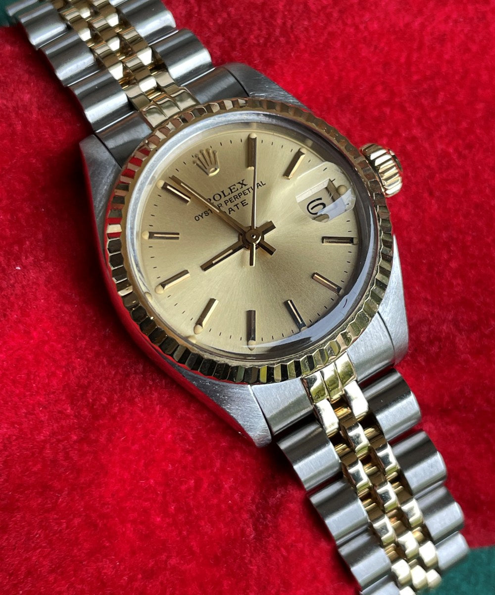 Rolex Lady-Datejust - 6917 - 26 mm - Gold