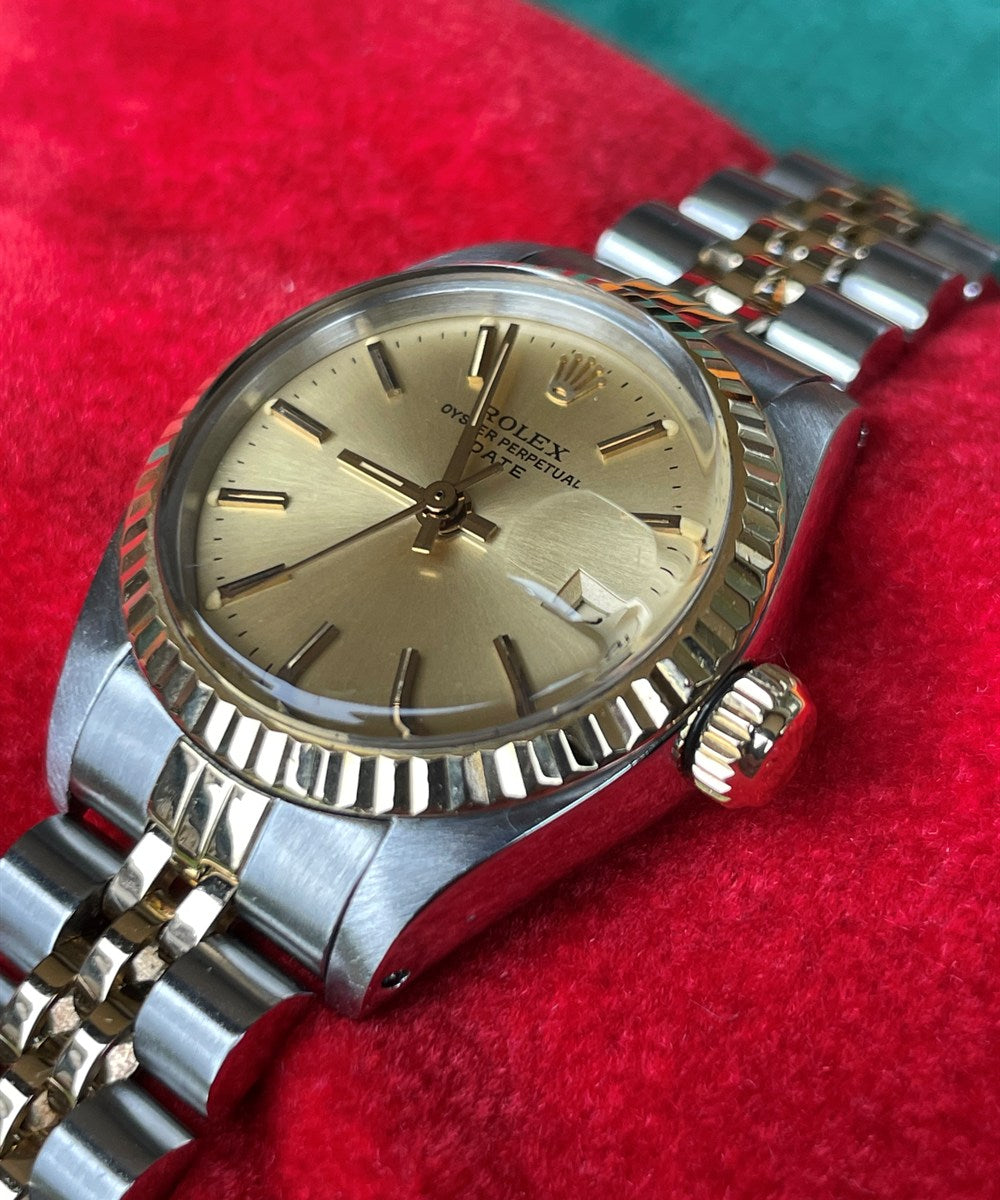 Rolex Lady-Datejust - 6917 - 26 mm - Gold