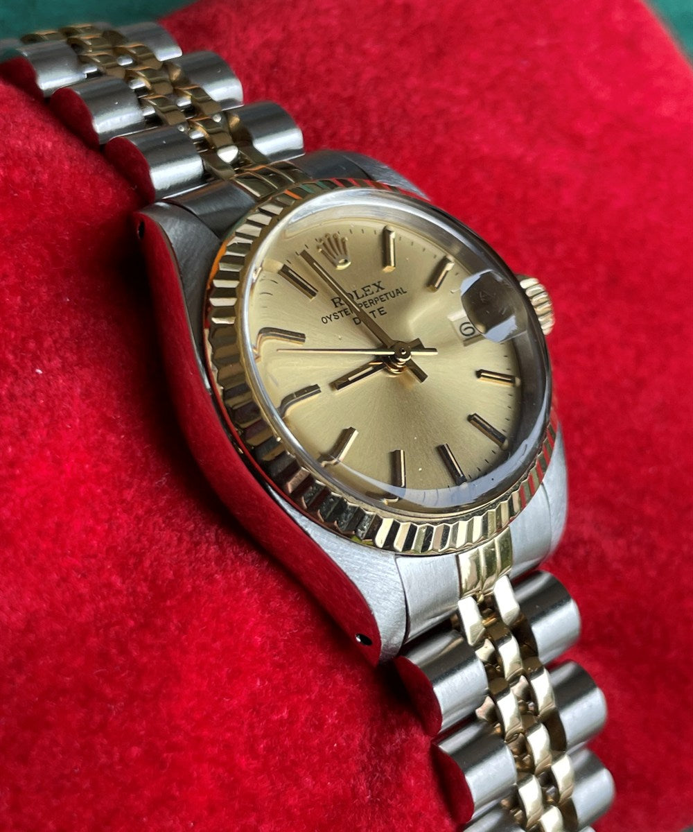 Rolex Lady-Datejust - 6917 - 26 mm - Gold