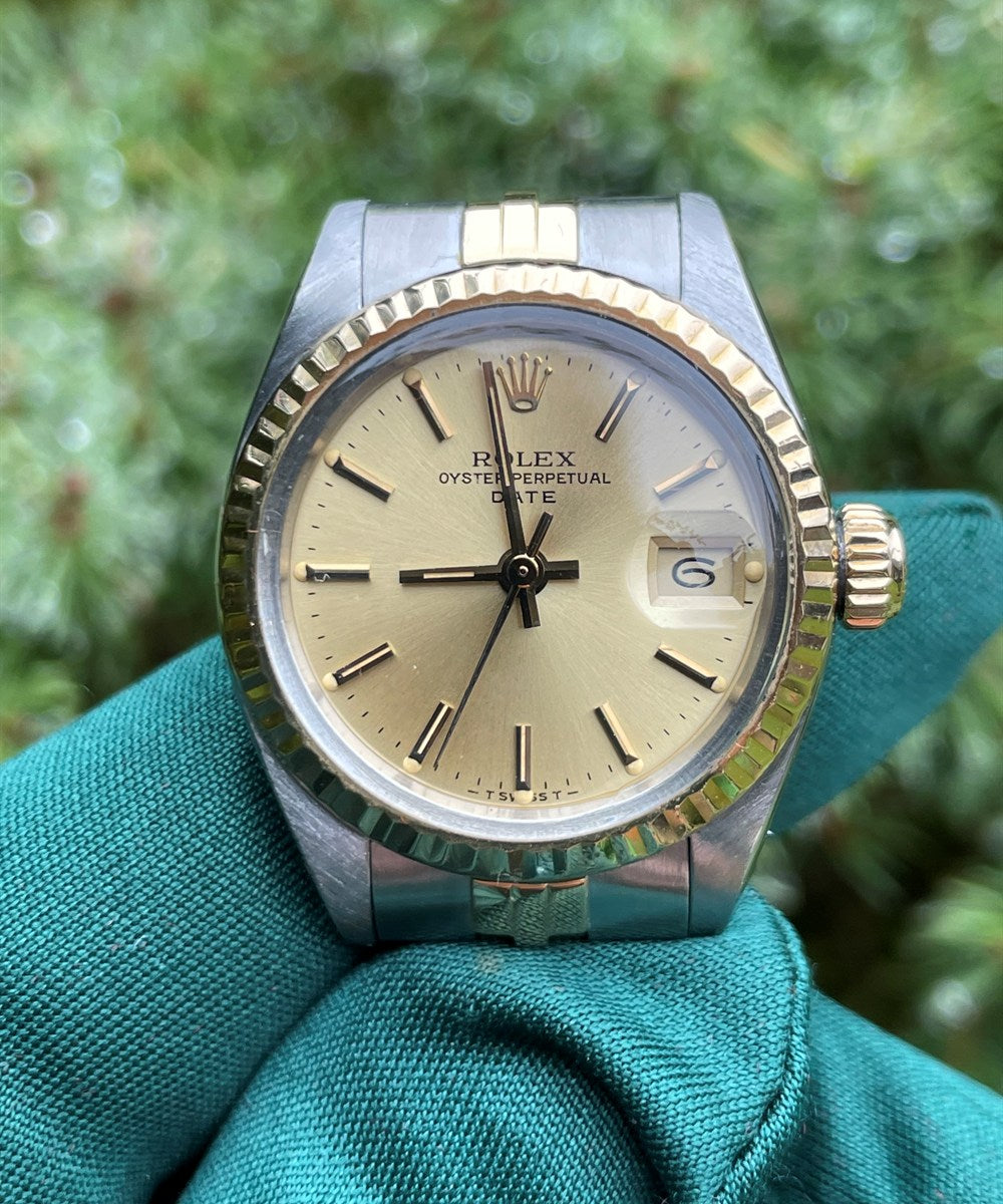Rolex Lady-Datejust - 6917 - 26 mm - Gold