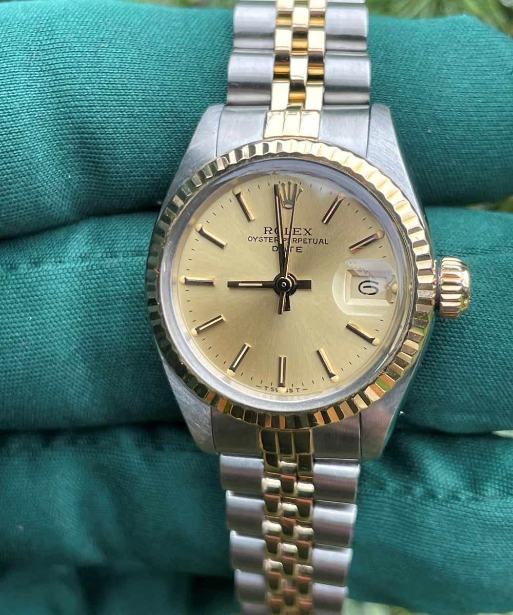 Rolex Lady-Datejust - 6917 - 26 mm - Gold