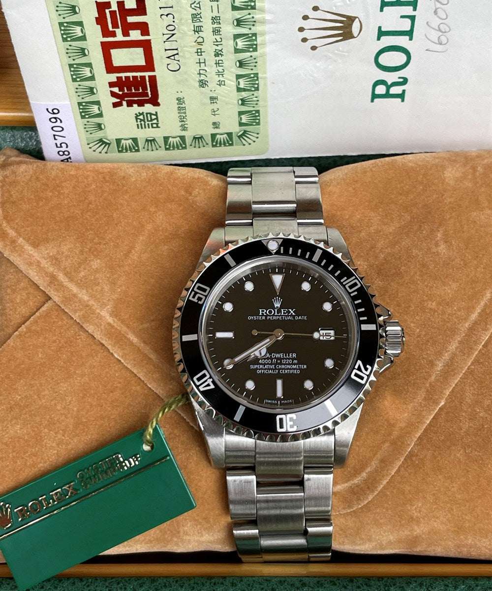 Rolex Sea-Dweller 4000 - 16600 - 40 mm - Schwarz