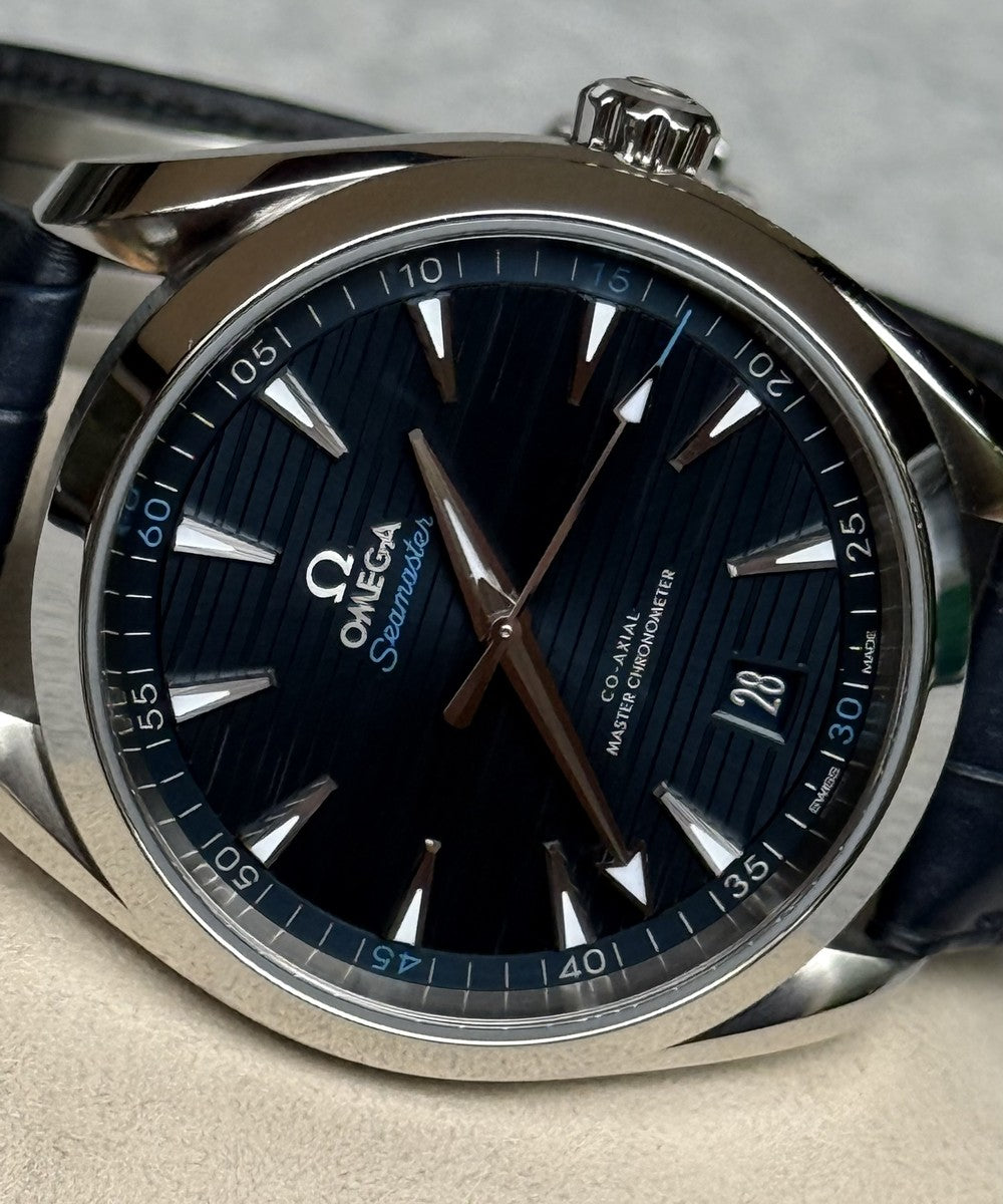 Omega Seamaster Aqua Terra - 220.13.41.21.03.001 - 41 mm - Blau