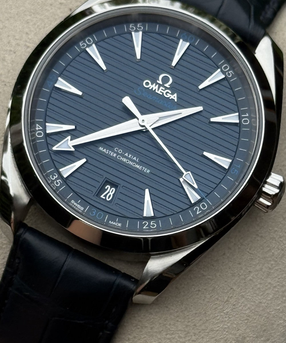 Omega Seamaster Aqua Terra - 220.13.41.21.03.001 - 41 mm - Blau