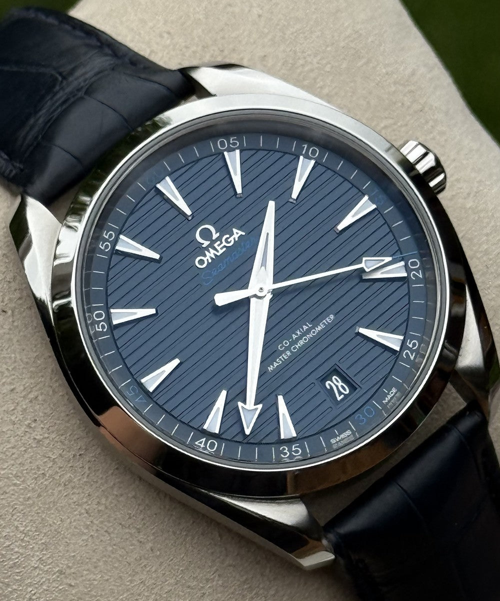 Omega Seamaster Aqua Terra - 220.13.41.21.03.001 - 41 mm - Blau