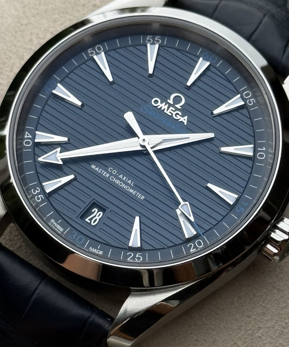 Omega Seamaster Aqua Terra - 220.13.41.21.03.001 - 41 mm - Blau