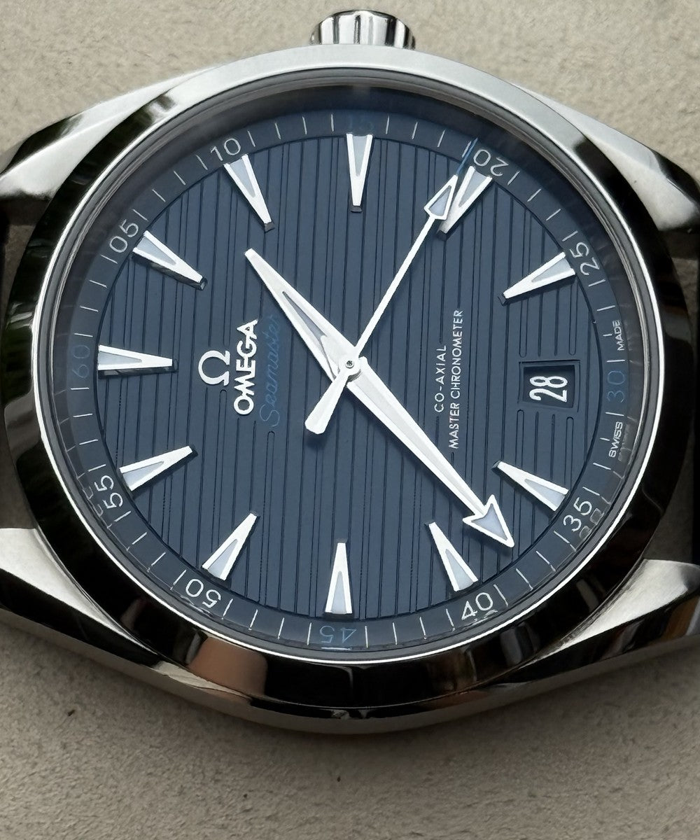 Omega Seamaster Aqua Terra - 220.13.41.21.03.001 - 41 mm - Blau