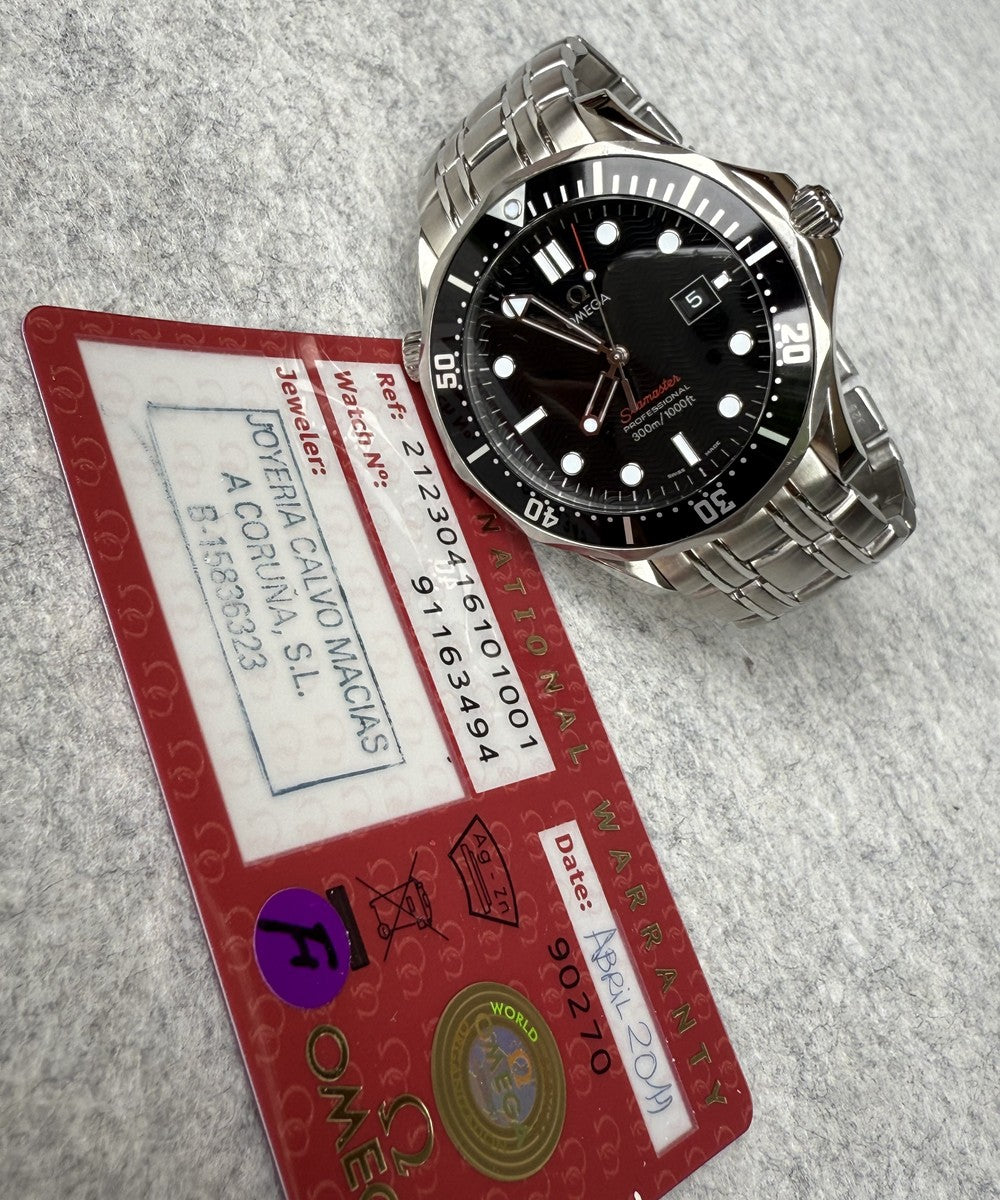 Omega Seamaster Diver 300 M - 21230416101001 - 41 mm - schwarz