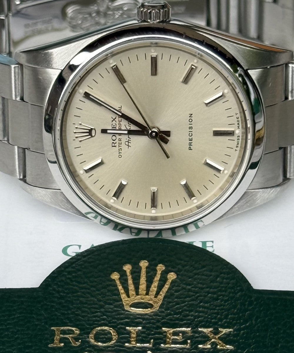 Rolex Air King - 14000M - 34 mm - silber