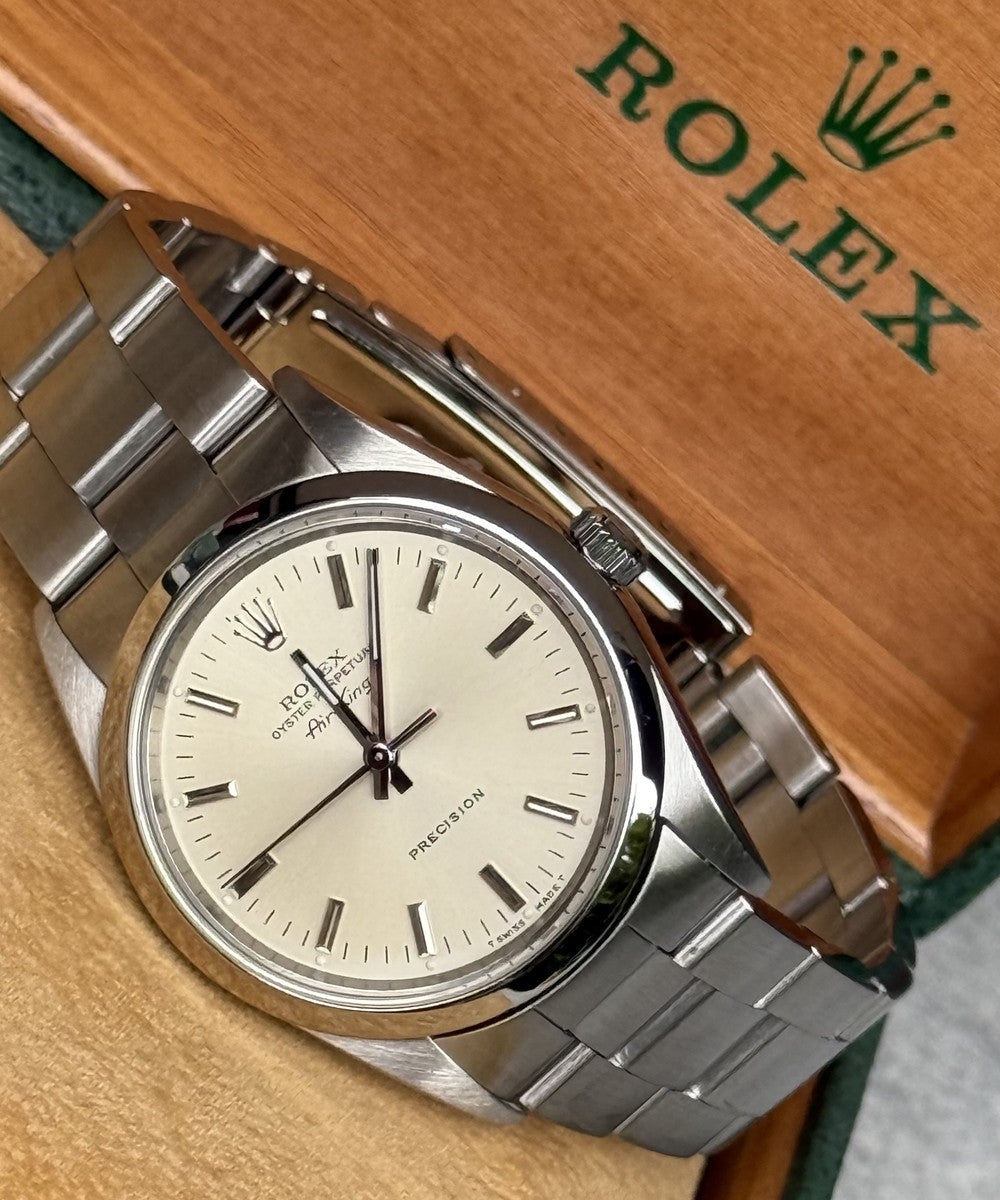 Rolex Air King - 14000M - 34 mm - silber