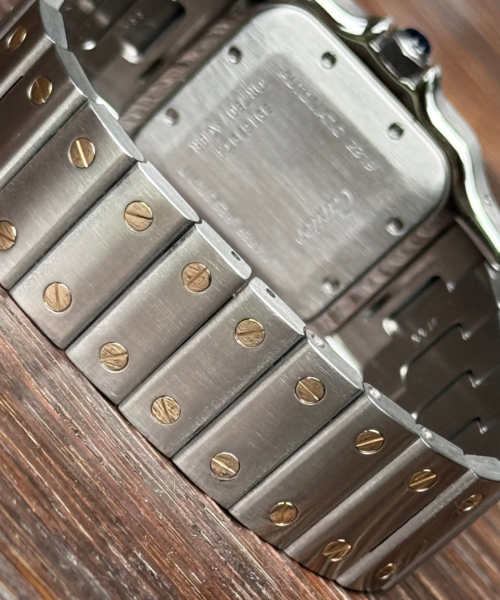 Cartier - Santos Galbée - 2319 - 29 x 41 mm - steel-gold automatic