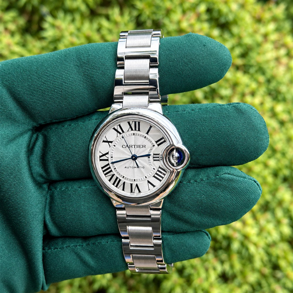 Cartier Ballon Bleu - W6920071 - 33 mm - Silber