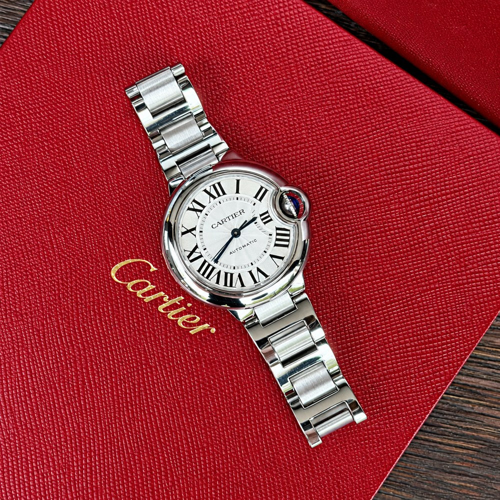 Cartier Ballon Bleu - W6920071 - 33 mm - Silber