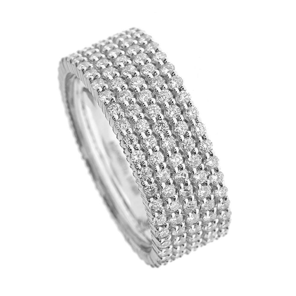 Diamantring Eternity Band, Memoire 1,4ct