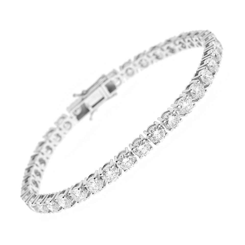 Tennis Armband, Diamantarmband, Brilliant Cut 12ct