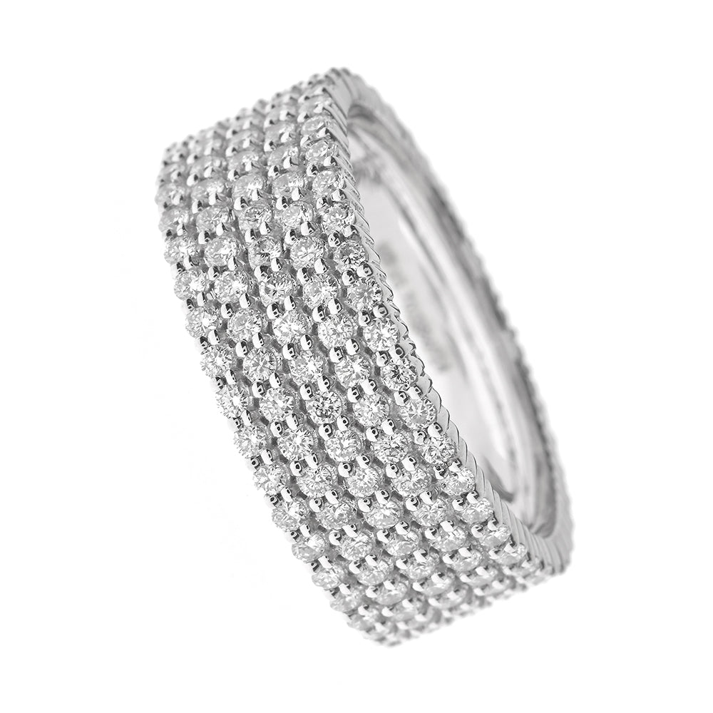 Diamantring Eternity Band, Memoire 1,4ct