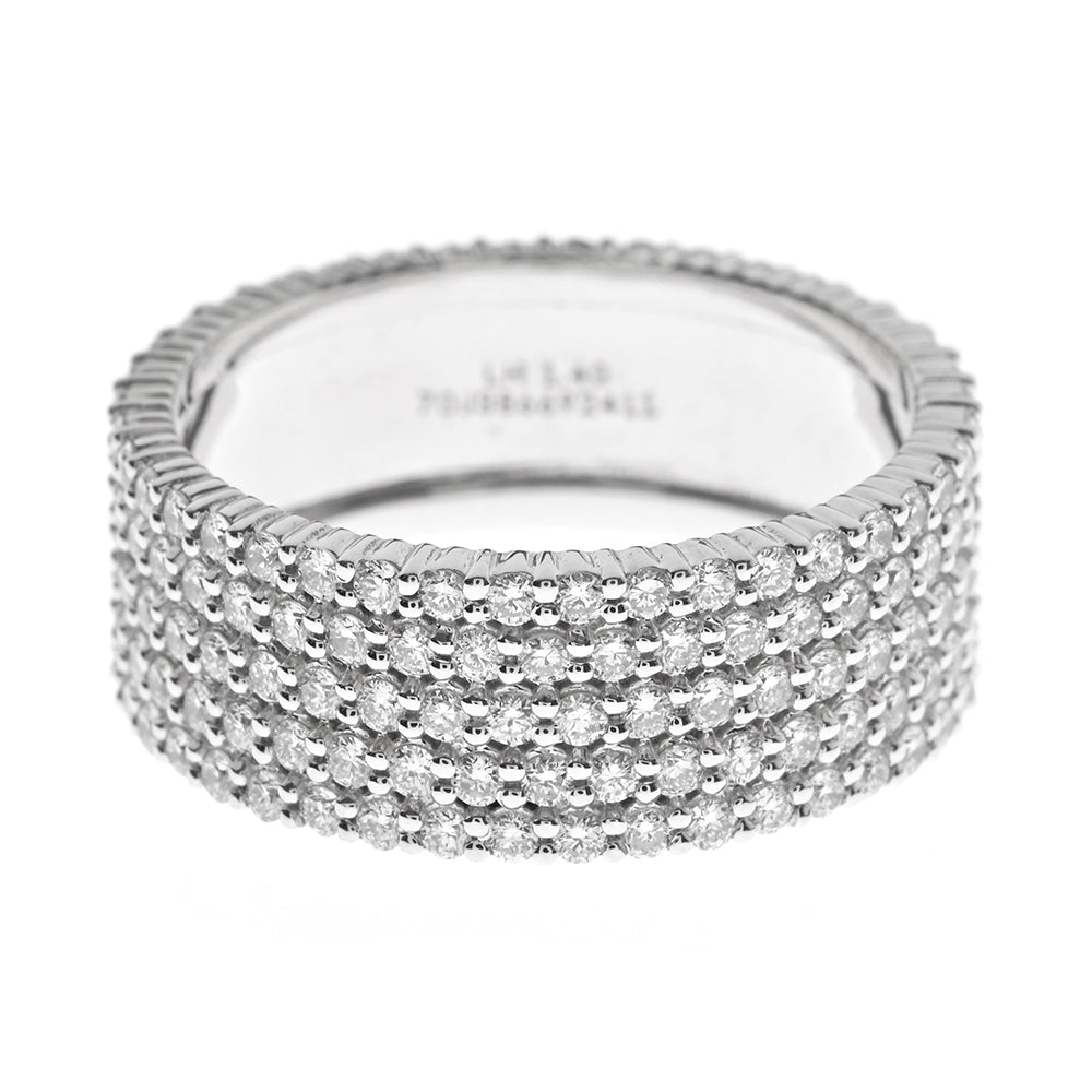 Diamantring Eternity Band, Memoire 1,4ct