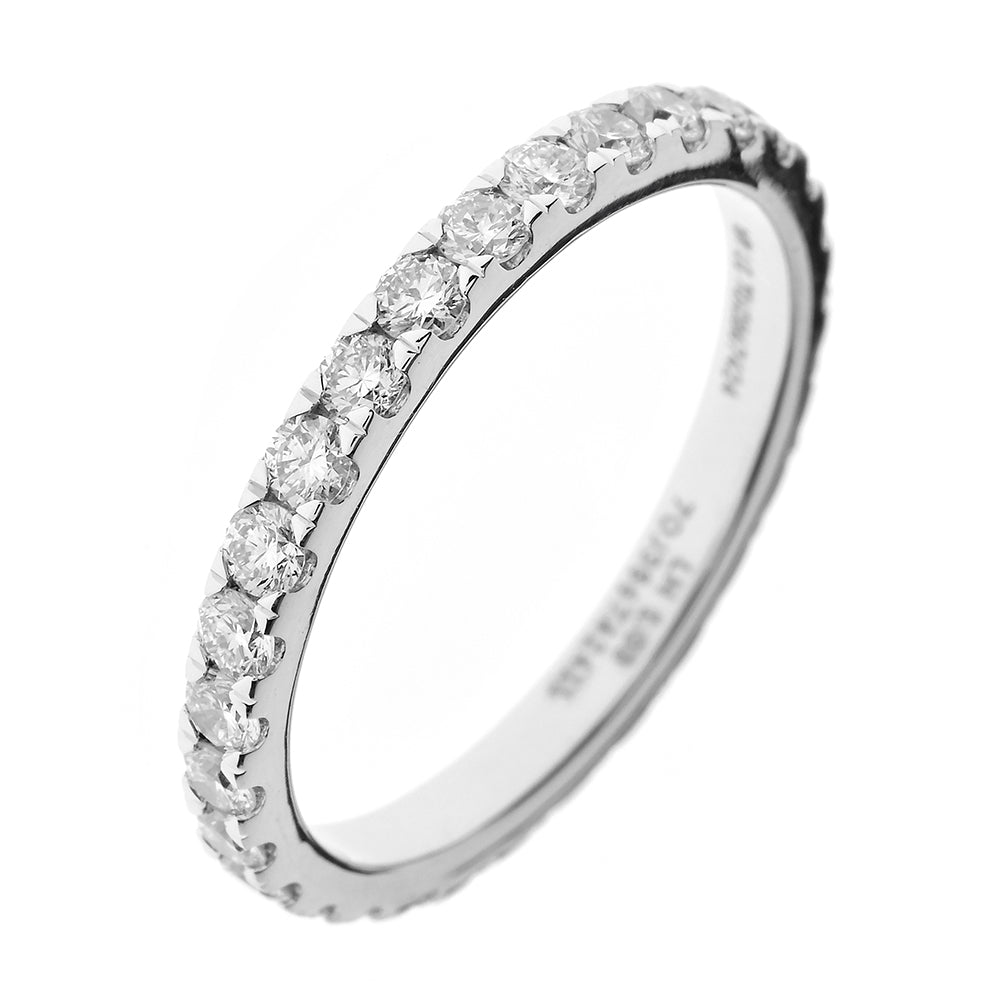 Diamantring, Memoire, Eternity Ring, 1,0ct