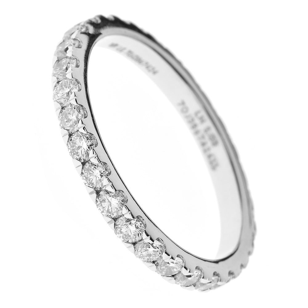 Diamantring, Memoire, Eternity Ring, 1,0ct