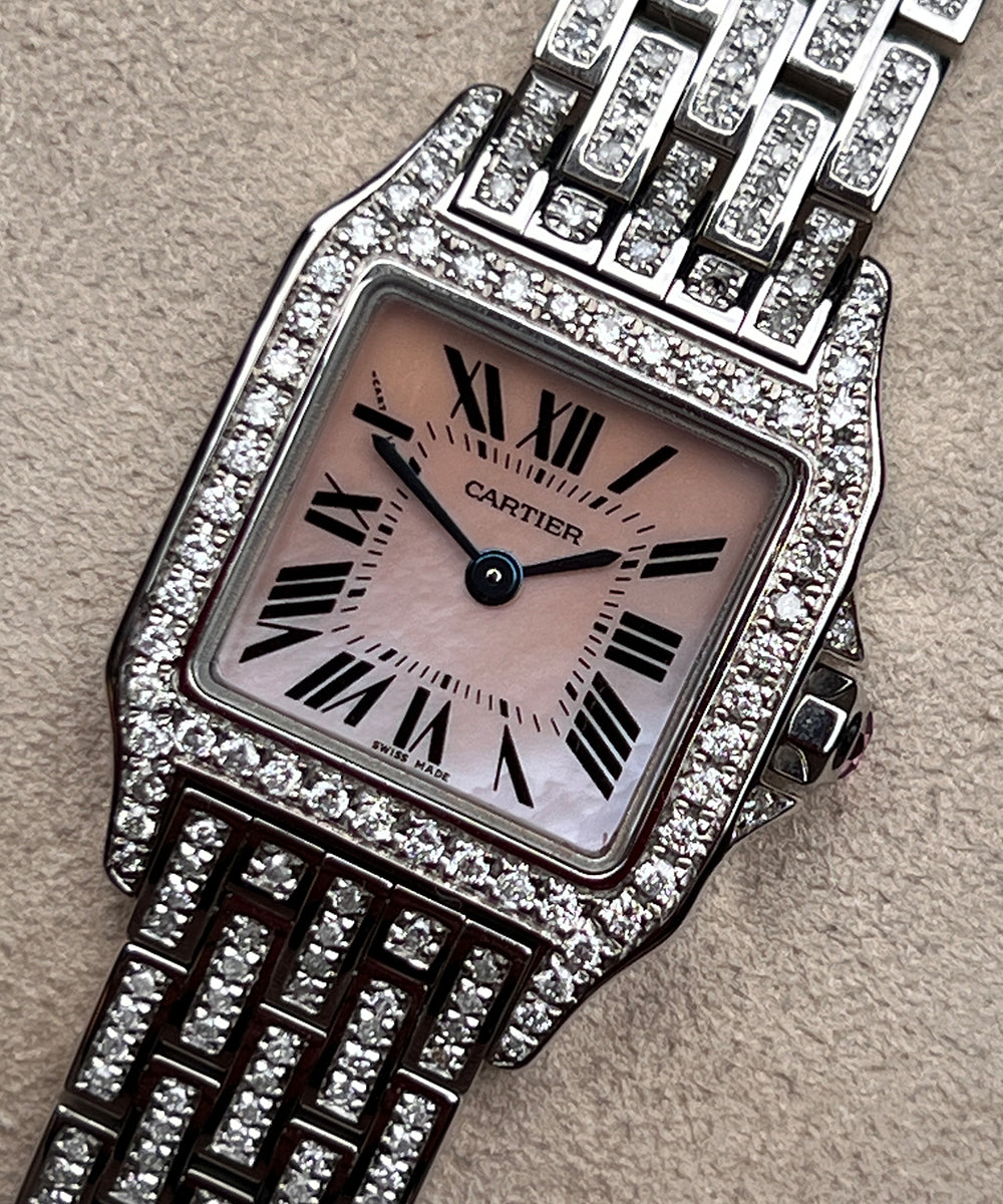 Cartier Santos Demoiselle Certified - 2698 - 20 x 28 mm- 2015 - inkl. orig. Box