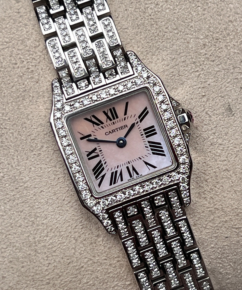 Cartier Santos Demoiselle Certified - 2698 - 20 x 28 mm- 2015 - inkl. orig. Box