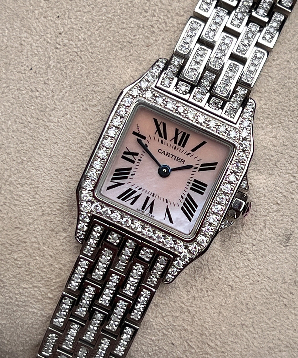 Cartier Santos Demoiselle Certified - 2698 - 20 x 28 mm- 2015 - inkl. orig. Box