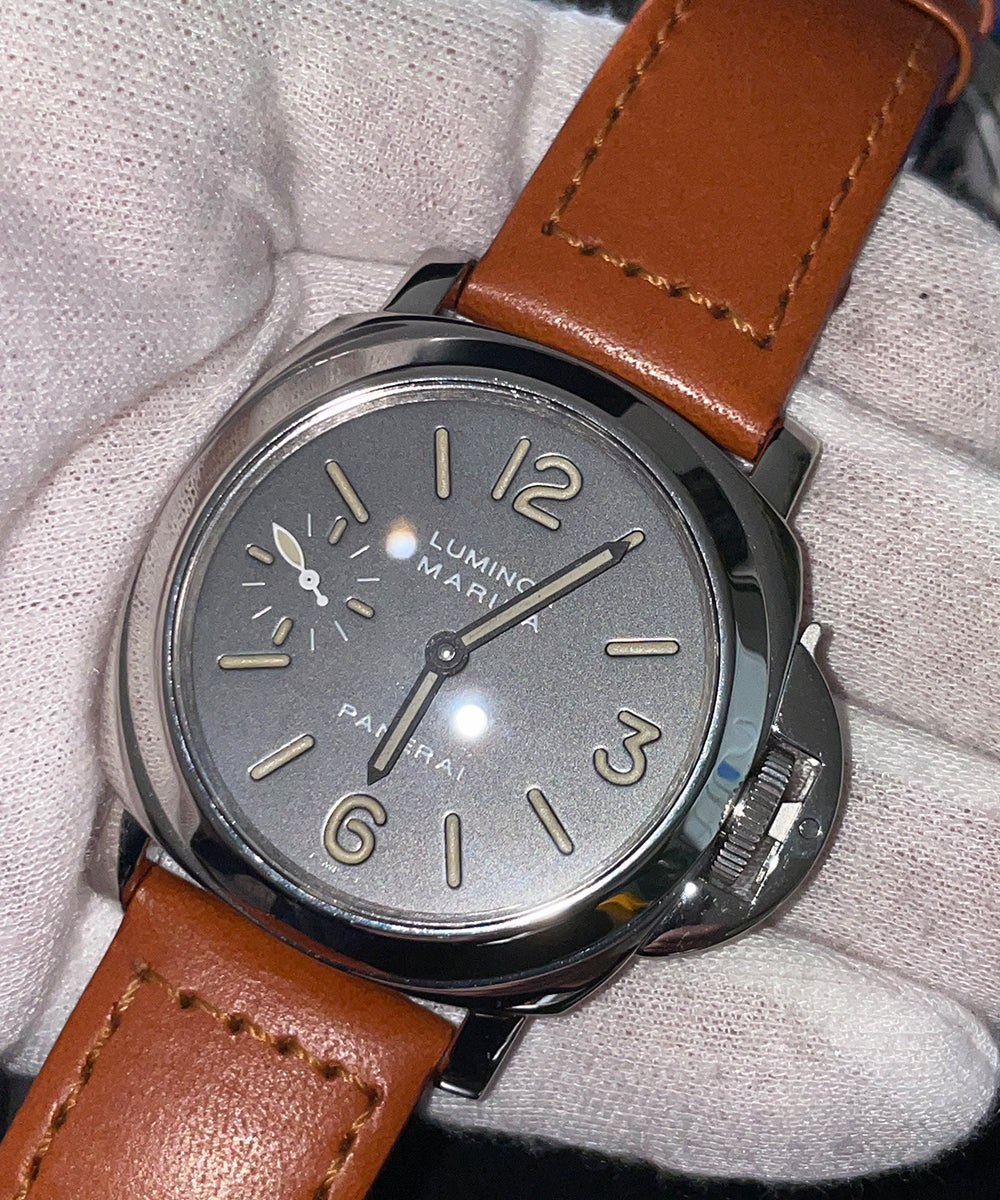 Panerai Luminor Marina - PAM 00001 - 44mm - 1999 - inkl. Original Papiere & Box