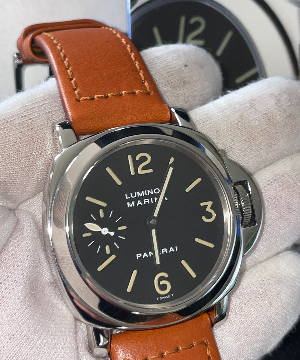 Panerai Luminor Marina - PAM 00001 - 44mm - 1999 - inkl. Original Papiere & Box