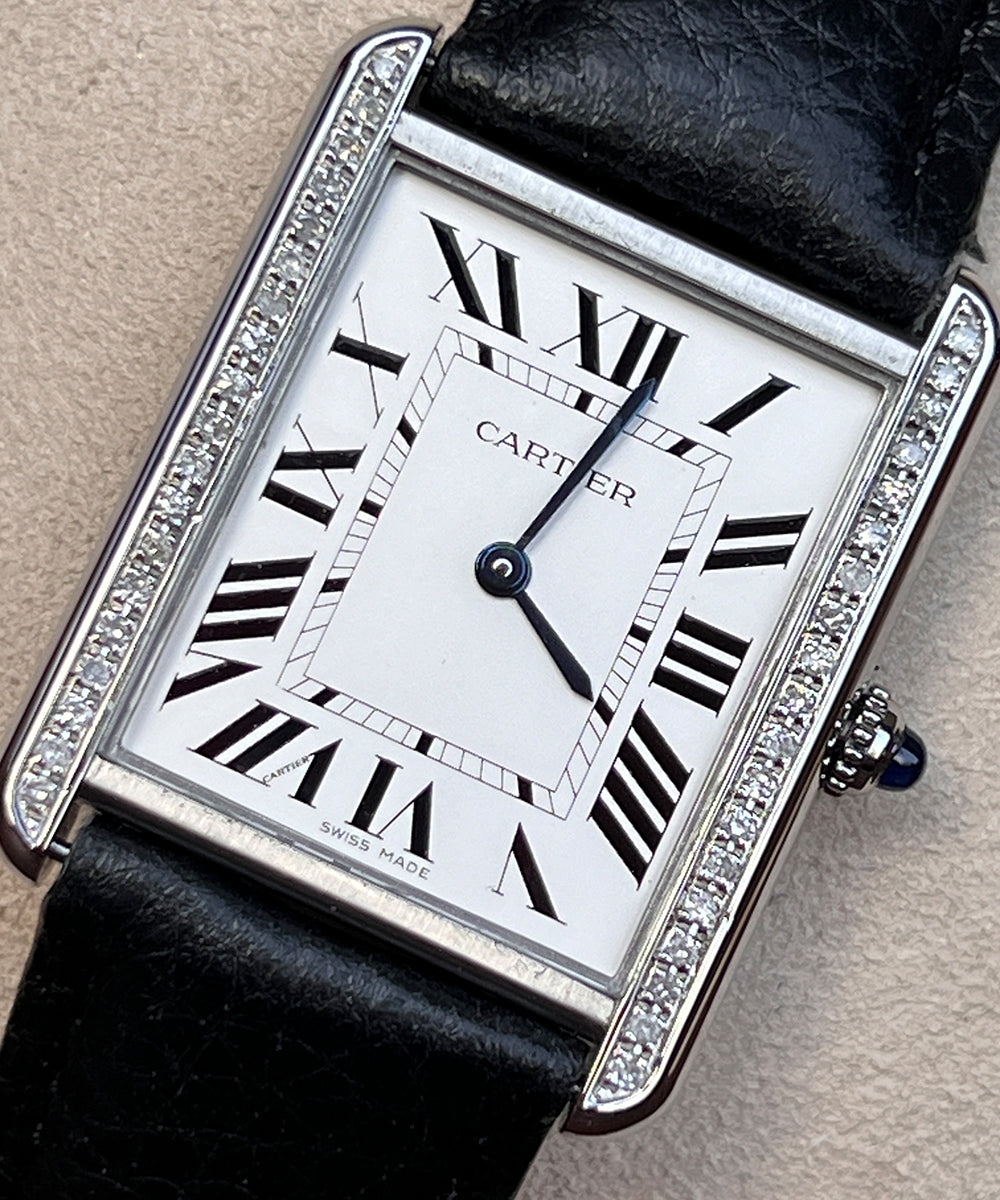 Cartier Tank Solo  - 3169 - 27 x 35 mm  - 2010 - inkl. orig. Box