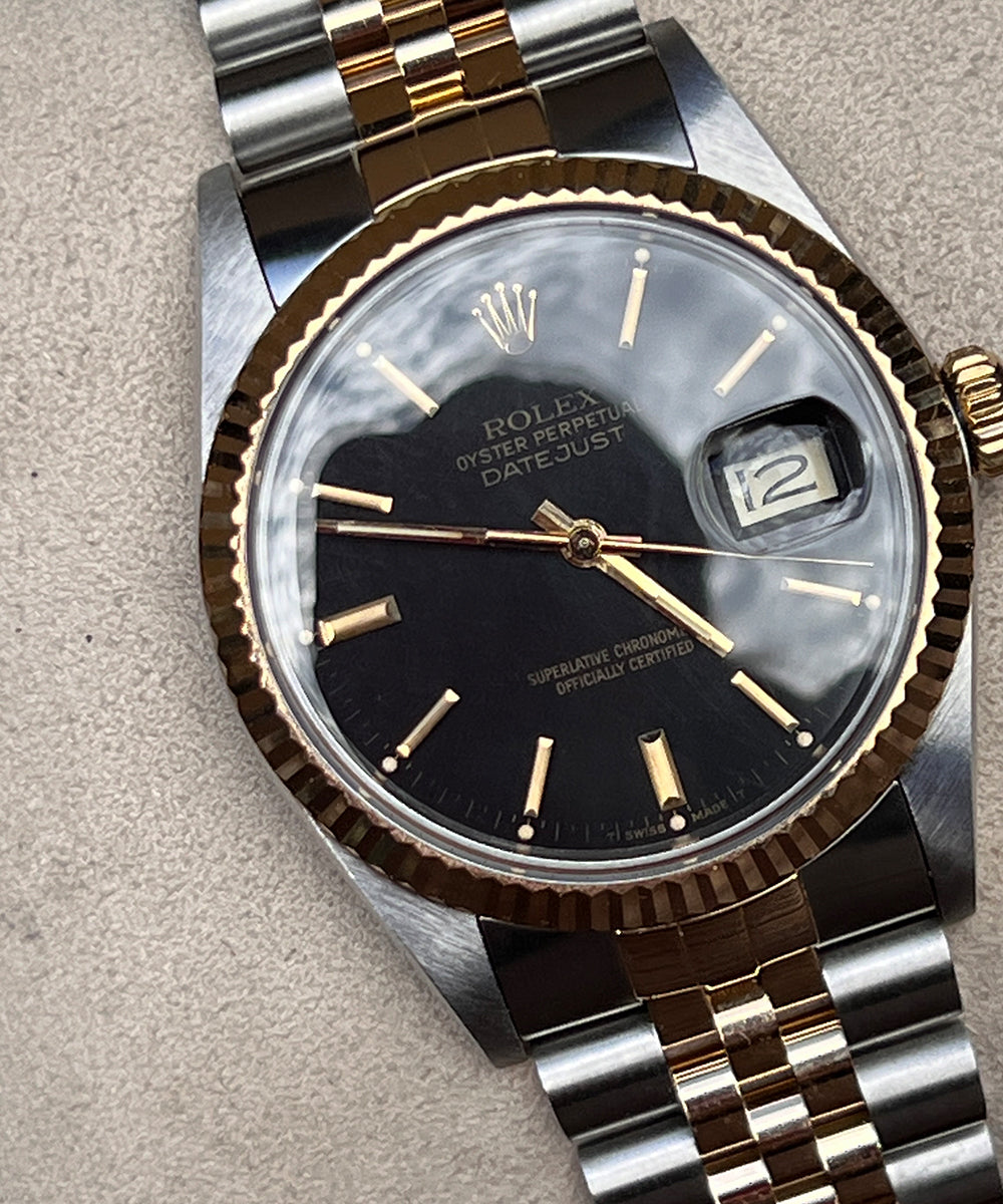 Rolex Datejust 36 - 16013 - 36 mm - 1984- inkl. orig. Box & Papiere