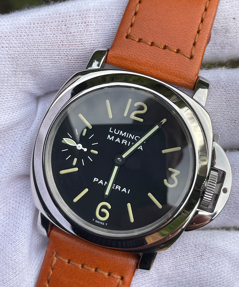 Panerai Luminor Marina - PAM 00001 - 44mm - 1999 - inkl. Original Papiere & Box