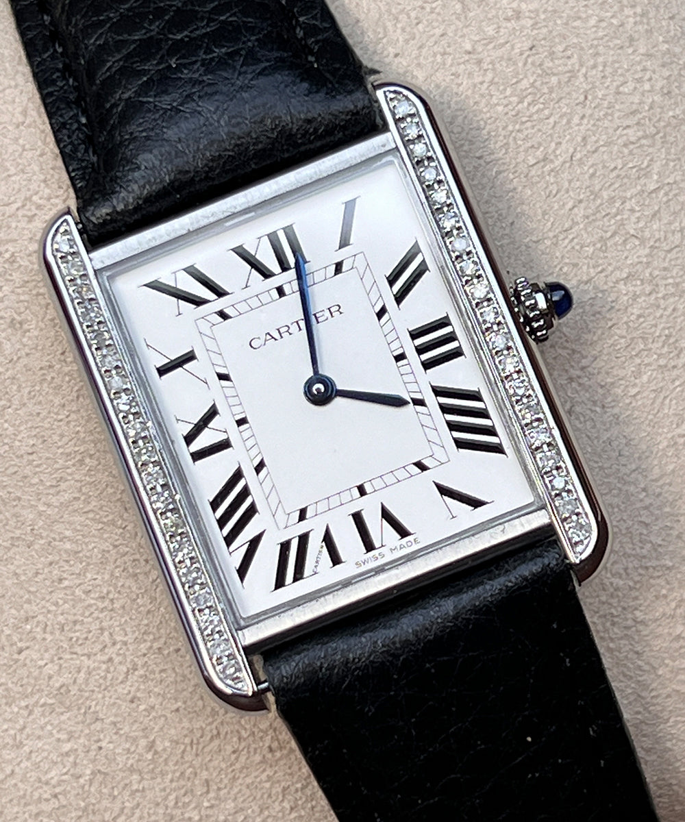 Cartier Tank Solo  - 3169 - 27 x 35 mm  - 2010 - inkl. orig. Box