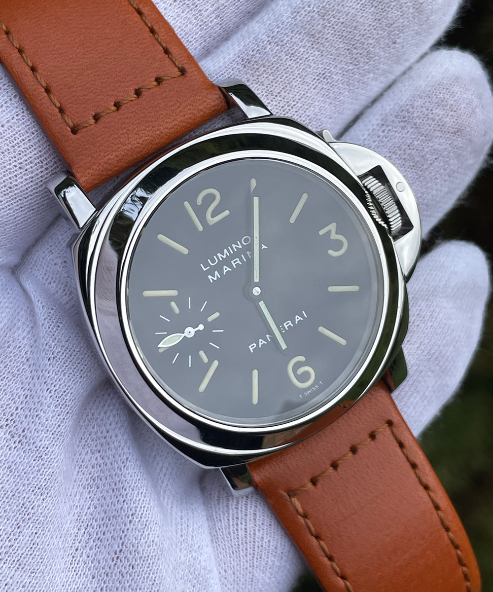 Panerai Luminor Marina - PAM 00001 - 44mm - 1999 - inkl. Original Papiere & Box