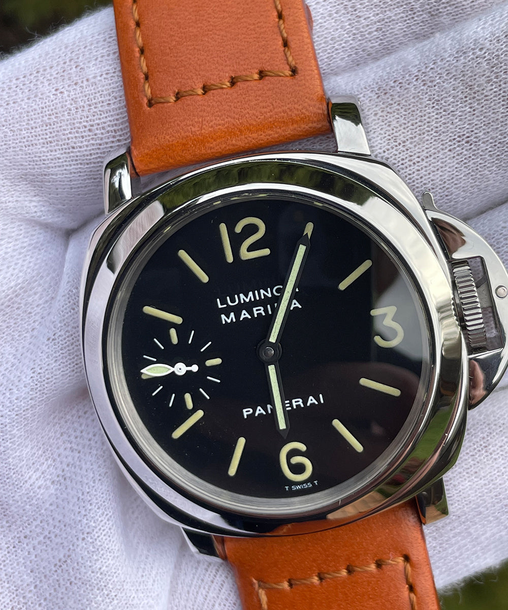 Panerai Luminor Marina - PAM 00001 - 44mm - 1999 - inkl. Original Papiere & Box