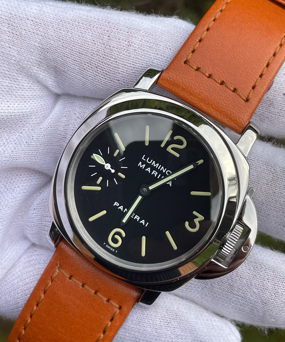 Panerai Luminor Marina - PAM 00001 - 44mm - 1999 - inkl. Original Papiere & Box