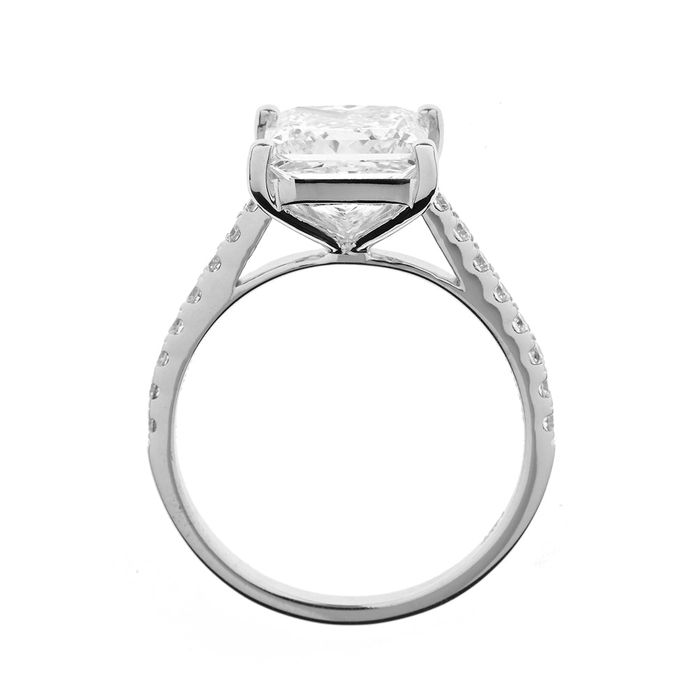 Diamant Verlobungsring Princess Cut, 3,0ct, Engagement Ring