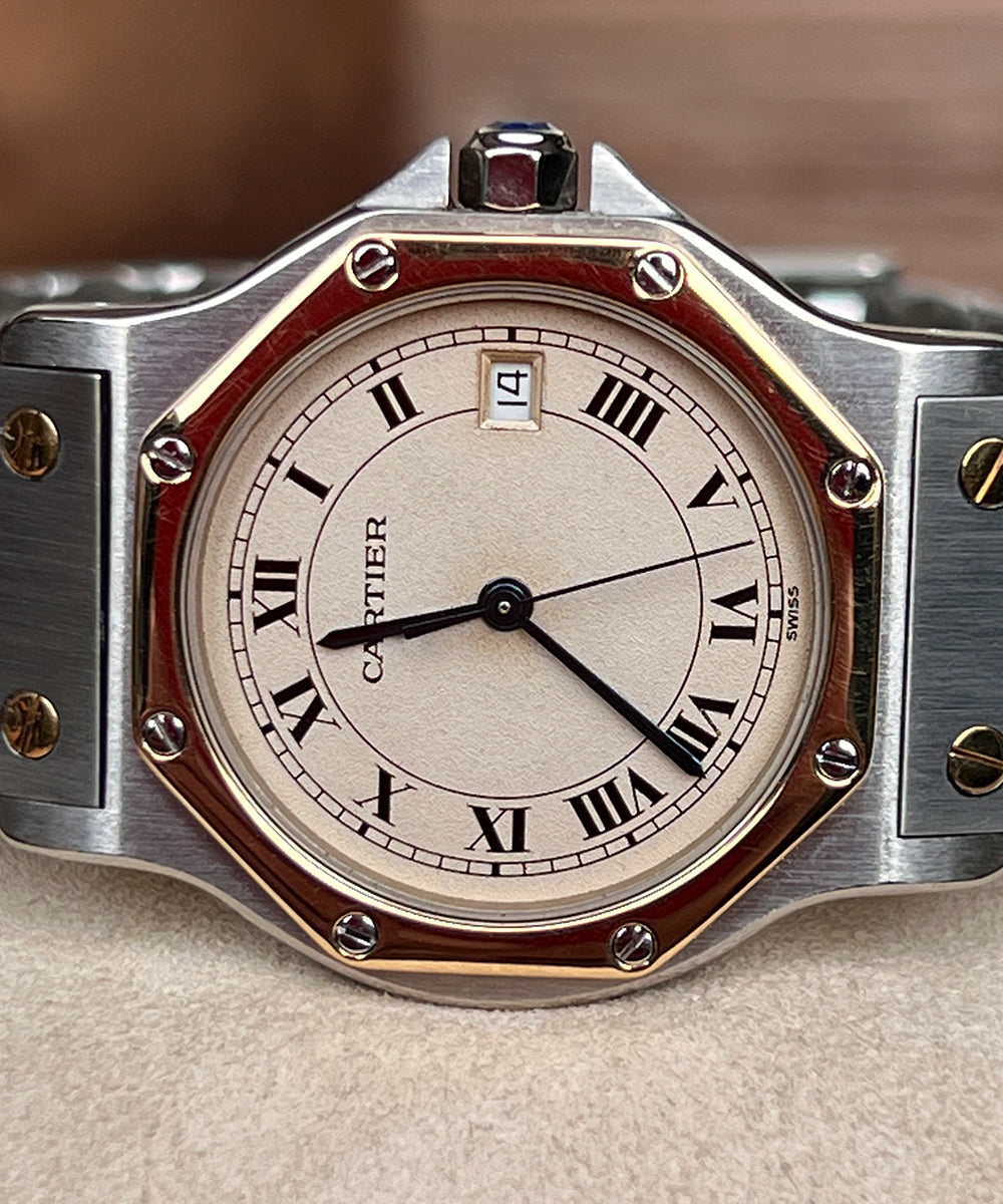 Cartier Santos - 187902 - 30 mm - 1990