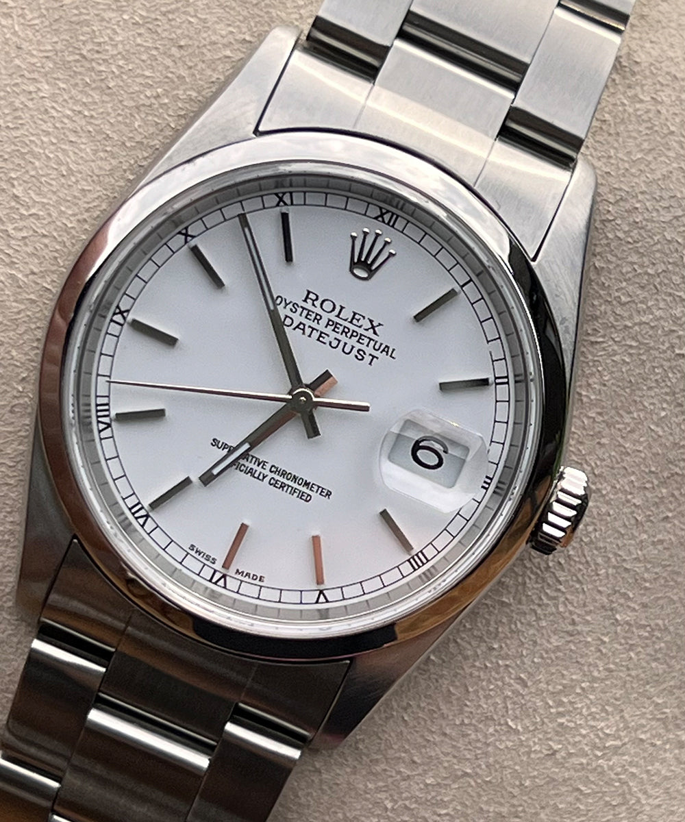 Rolex Datejust 36 - 16200 - 36mm - 2004 - inkl. Original Box & Papiere